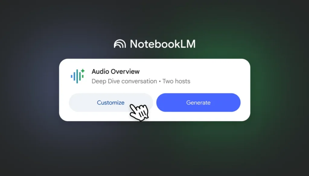 notebooklm per aziende audio.webp